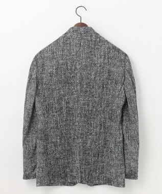 JOSEPH ABBOUD 【キングサイズ・軽量/ストレッチ】スラブインレー ジャケット ブラック系