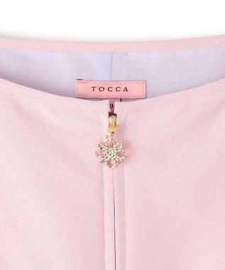 TOCCA 【洗える】SUMMER ENTRANCE ドレス ピンク系