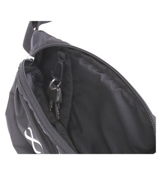 CW-X 【UNISEX】 CW-X ウエストポーチ ボトルイン可能 コンプレッションコード付き ユニセックス HYR010 /ワコール ブラック