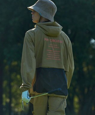 PW CIRCULUS 【撥水加工/軽量/ストレッチ】【MEN】メッシュコンビブルゾン ベージュ系