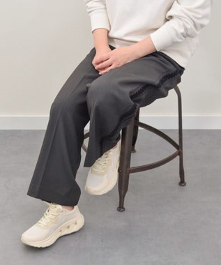 Bridget Birkin 【VINCULUM】厚底メッシュスニーカー アイボリー