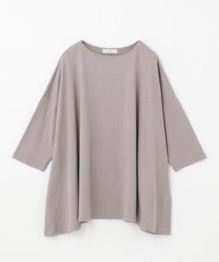 ANY 【洗える】テントライン カットソー グレー系