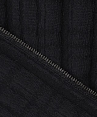 JOSEPH HOMME グレンチェックジャガードストレッチ  フ―ディーブルゾン ブラック系