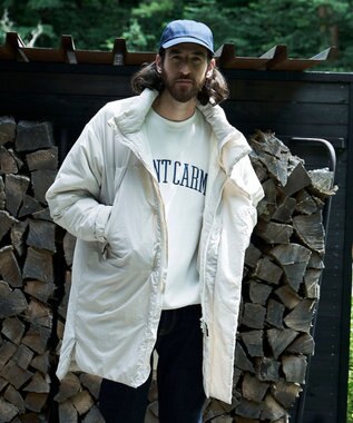 SHARE PARK MENS 【UNISEX】蓄熱中綿モンスターロングコート（L・XLサイズ） オフホワイト