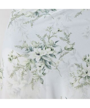 Chacott 巻きスカート グリーンプリント