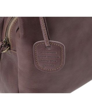 genten 【新色】ゴートベーシック ショルダーバッグ グレー