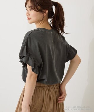 AMERICAN HOLIC 【KISS/The Rolling Stones】Tシャツ Charcoal Gray