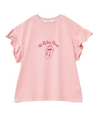 AMERICAN HOLIC 【KISS/The Rolling Stones】Tシャツ Pink