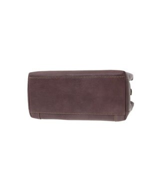 genten 【新色】ゴートベーシック ショルダーバッグ グレー