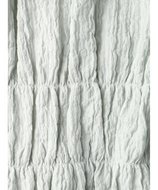 earth music&ecology ポコポコシャーリングトップス Light Green