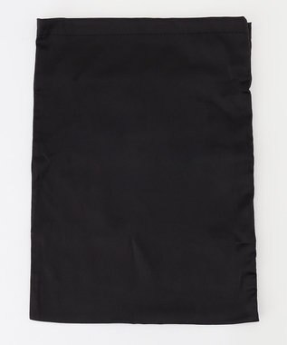 ANY 【巾着ポーチ付き】リボンヒールスリッパ ブラック