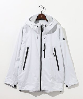 JOSEPH ABBOUD MOUNTAIN 【軽量/撥水/防風/透湿/ライナードッキング対応】ウルトラフライナイロン マウンテンシェルパーカー ホワイト系