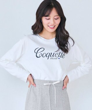 レタード カットソー