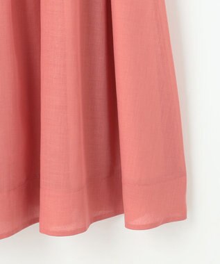 組曲 カラーボイル フレアスカート ピンク系