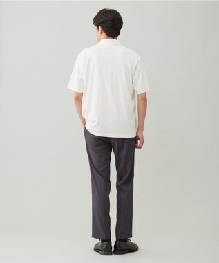 UNFILO MENS 【メンズノンノWEB掲載】快適さらさら冷感POLO【男女兼用】 ホワイト