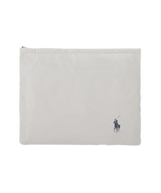 MOONBAT POLO RALPH LAUREN ポロポニー ポケッタブル レインバック ライトグレー