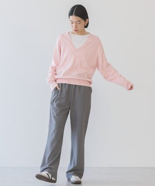 AMERICAN HOLIC 美・美・美ベイカーフレアパンツ Gray Mixture