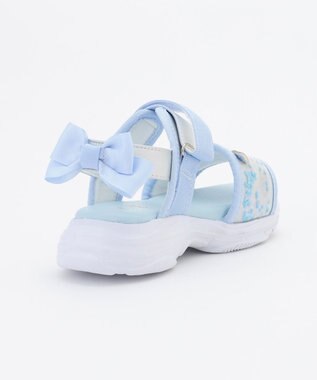 ANY KIDS シャラシャラ厚底ニャンダル サックスブルー