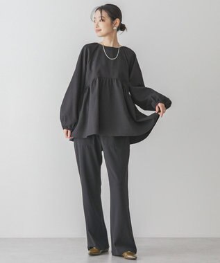 AMERICAN HOLIC 美・美・美ベイカーフレアパンツ Black