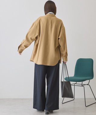 AMERICAN HOLIC ミリタリーシャツ Beige