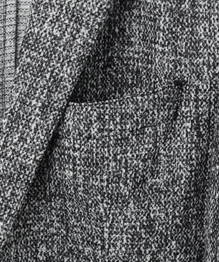 JOSEPH ABBOUD 【キングサイズ・軽量/ストレッチ】スラブインレー ジャケット ブラック系