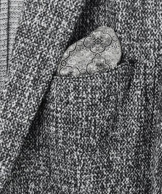 JOSEPH ABBOUD 【キングサイズ・軽量/ストレッチ】スラブインレー ジャケット ブラック系