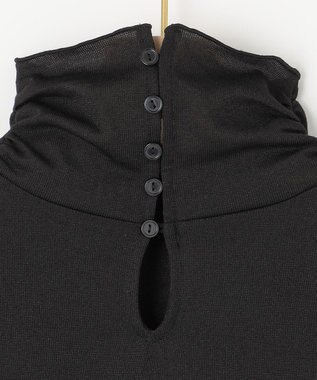 組曲 S シャイニーシアータートル カットソー ブラック系