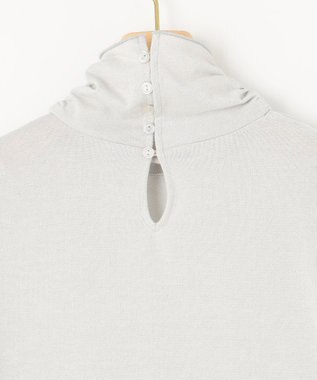 組曲 S シャイニーシアータートル カットソー シルバー系