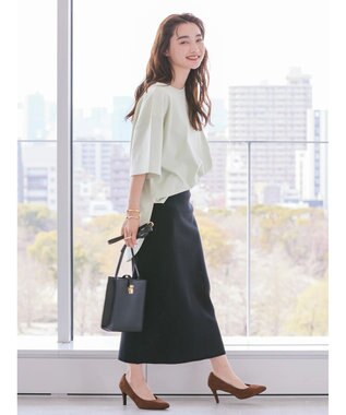 AMERICAN HOLIC 抗菌防臭　Ｄａｉｌｙ！　裾ラウンドカットチュニック Mint