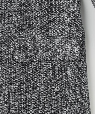 JOSEPH ABBOUD 【キングサイズ・軽量/ストレッチ】スラブインレー ジャケット ブラック系