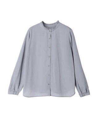 earth music&ecology ２ＷＡＹフリルブラウス Sax