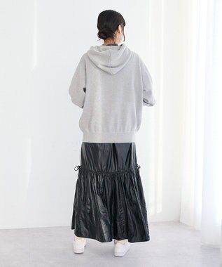 CRAFT STANDARD BOUTIQUE ラメスウェット風ニットプルオーバー Gray