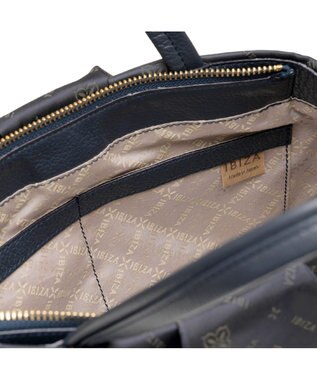 IBIZA ロゴナイロン　2WAYバッグ 紺