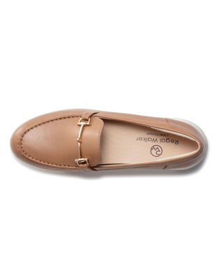 REGAL FOOT COMMUNITY 【リーガルウォーカーレディース】HC62 ビットローファー フラットシューズ キャメル