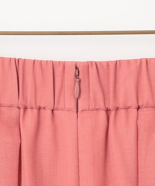 組曲 カラーボイル フレアスカート ピンク系