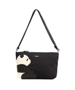 IBIZA アニマーダ　ナイロン　ショルダーバッグ 黒