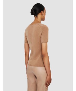 JOSEPH 【洗える】ライトピュアカシミヤ　ニットTシャツ Blusher