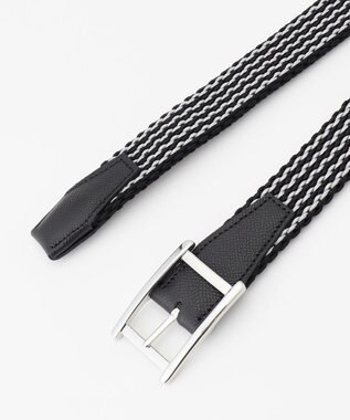 JOSEPH HOMME エラスティックリバーシブル　ベルト ブラック系