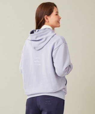 23区GOLF 【23Fondation/WOMEN】フーディ プルオーバー ライラック系