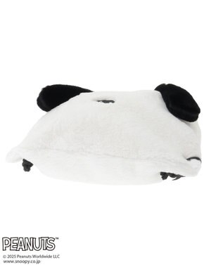 Green Parks ■PEANUTS スヌーピーフェイスファーナップサック Off White