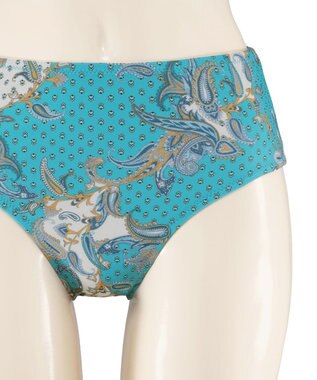 San-ai Resort（三愛水着楽園） ロングパンツセット　13L・15L　【Coral veil（コーラルヴェール）】 グリーン