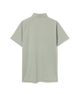 ZERO HALLIBURTON ボーダーポロシャツ ZHG-M6S5a 85189 ライトグリーン
