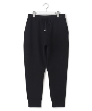 23区 L 【Lサイズ限定】ヴィスコースストレッチ ジョグ パンツ ブラック系