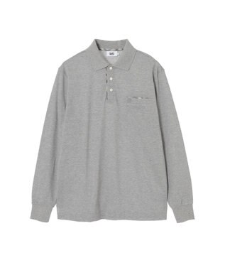 DAKS スーピマカノコ ポケットポロ チャコールグレー