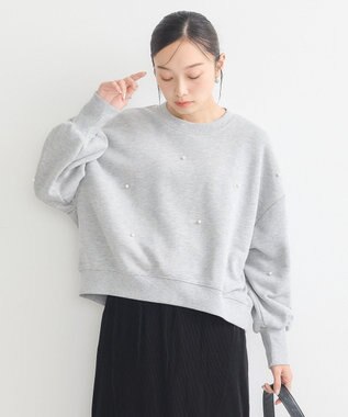 earth music&ecology パールプルオーバー Gray