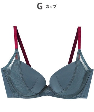  WEB限定 ブラジャー 【ハグするブラ】 体温を感知してカラダになじむ 谷間メイク 脇高設計 Gカップまで対応 大きいサイズ レディース BMM700 /ワコール