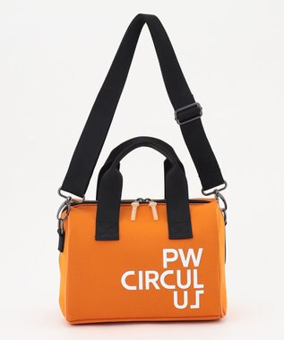 PW CIRCULUS 【UNISEX】PW ロゴ ボストンカートバッグ ゴルフ オレンジ系