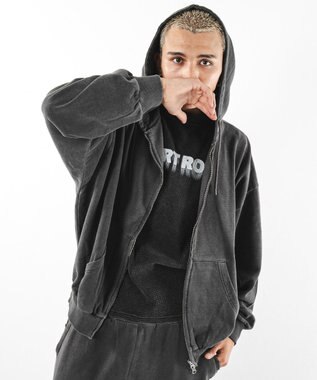 WEGO 【ユニセックス着用ITEM】バルーンBIGダブルZIPパーカー