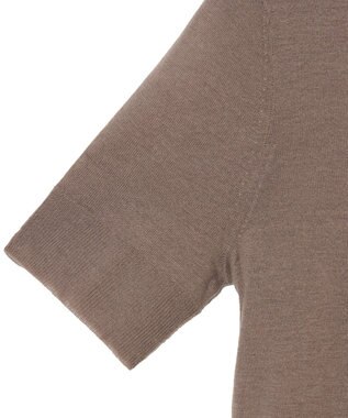 JOSEPH 【洗える】キャッシュエアー　ショートスリーブニット Escargot