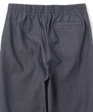 UNFILO MENS 【新色追加】FINE MOVE デニム イージーギャザーパンツ [24年商品] ネイビー